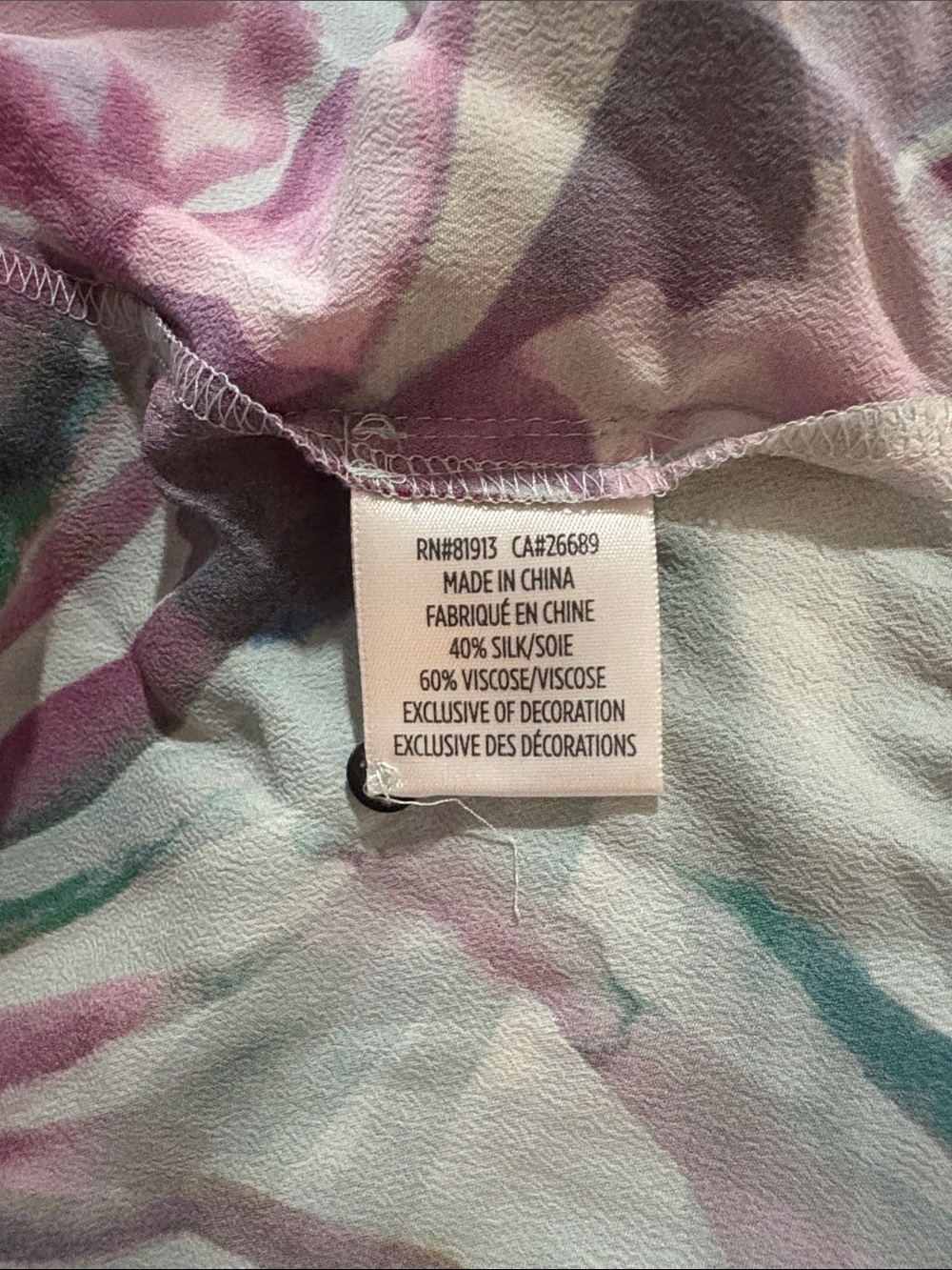 Robert Graham Brenna Floral Print Dress SZ L EUC - Picture 5 of 6